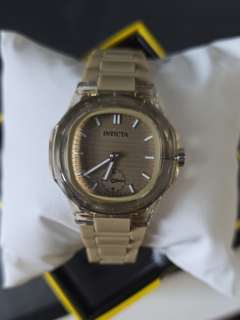 409.  Invicta Celestial Linura Women's Watch - 34.8mm, Khaki (70402)